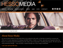 Tablet Screenshot of hessomedia.com